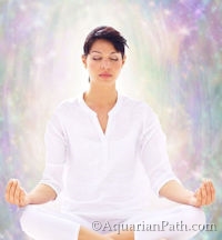 Woman Meditating